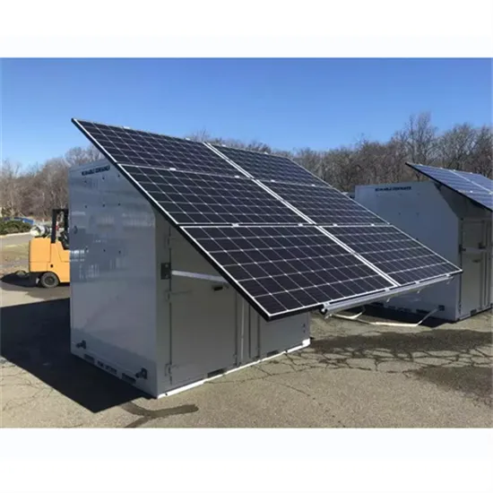 Solar container outdoor power has high voltage to ground