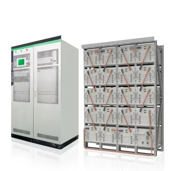 How many power strings are there in the outdoor communication battery cabinet in Botswana 