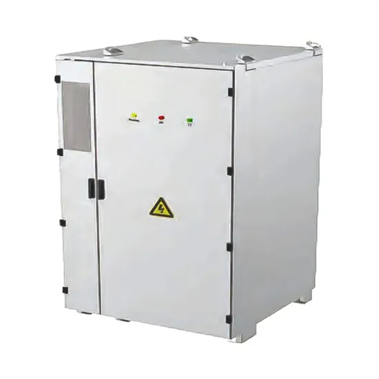 Solar outdoor power cabinet into the home