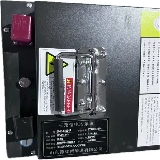 Are there batteries in the battery room of a solar container telecom station 