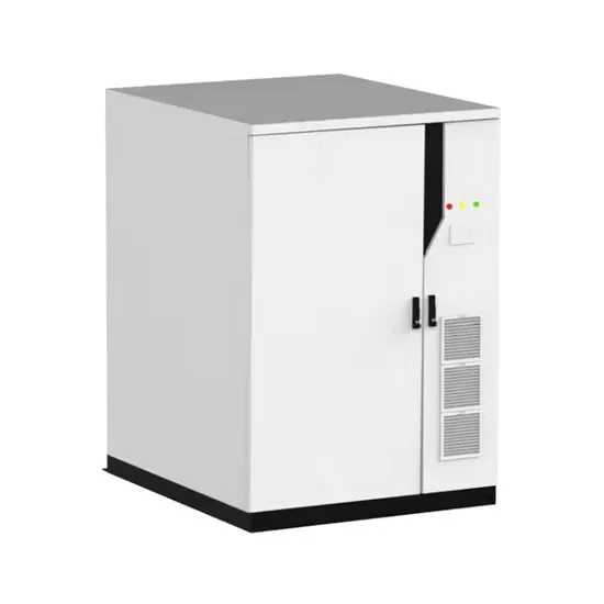 Battery and inverter as solar outdoor power cabinet