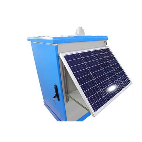 Off-grid solar power container for power stations 120 feet