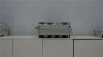 Solar energy storage cabinetized type for wastewater treatment