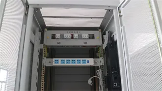 26U Outdoor Cabinet with Integrated Solar Control & Inverter