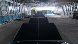 Cement pier photovoltaic bracket installation process