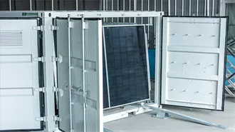 Instant Off-Grid™ Shipping Containers with Solar and