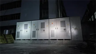 1MWH Energy Storage Banks in 40 ft Containers