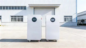 Freestanding Battery Cabinet, 6 Lithium Battery Capacity