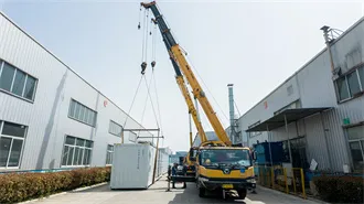 COMMUNICATION CONTAINER STATION ENERGY STORAGE SYSTEMS | SCCD-SK SOLAR