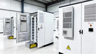 All-in-one IP55 Outdoor Energy Storage Cabinet for Lithium-ion
