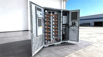 Energy storage cabinet communication high voltage box