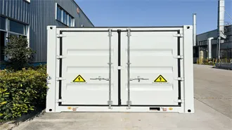 Solar container communication station wind power operation and