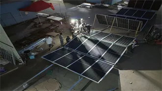 How to build the inverter for the island solar container