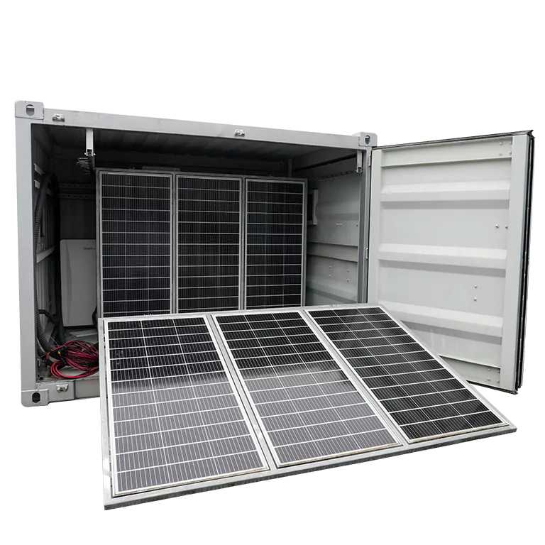 K-OFFGRID – off-grid solar system with battery storage container